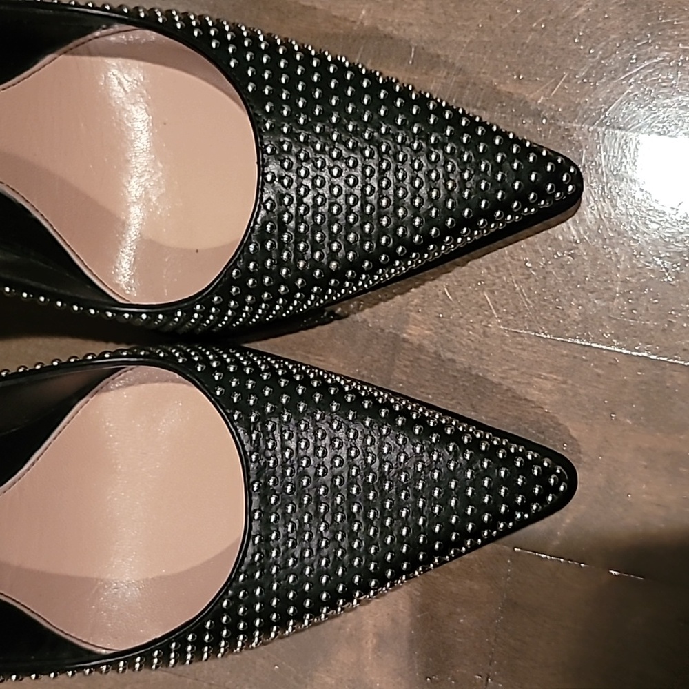 Alexander McQueen Black Heels 👠 Size 39.5 - Picture 7 of 9